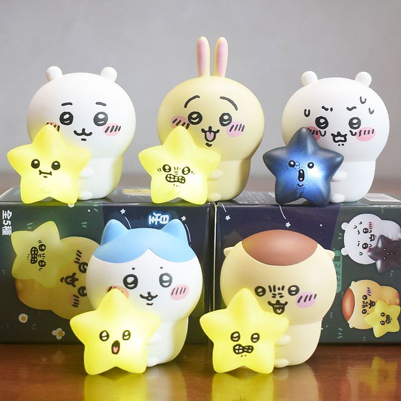 Lighting Decoration Ideas - Lampu Malam Bintang Bersinar Kawaii Hachiware