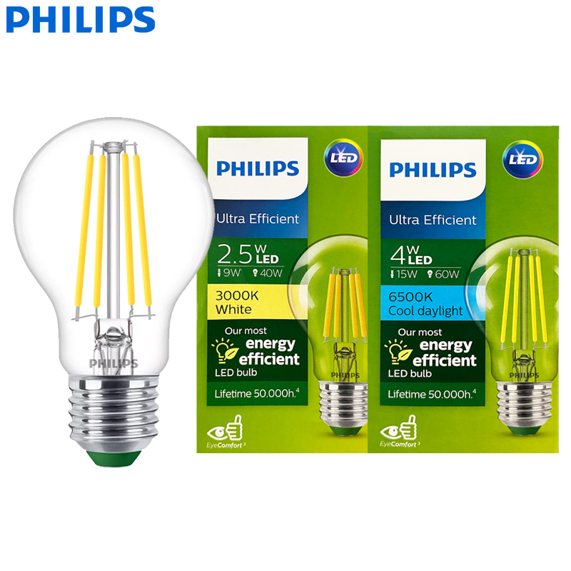 Philips Bulb Led Classic - Philips Bohlam Filamen LED Ultra Efisien