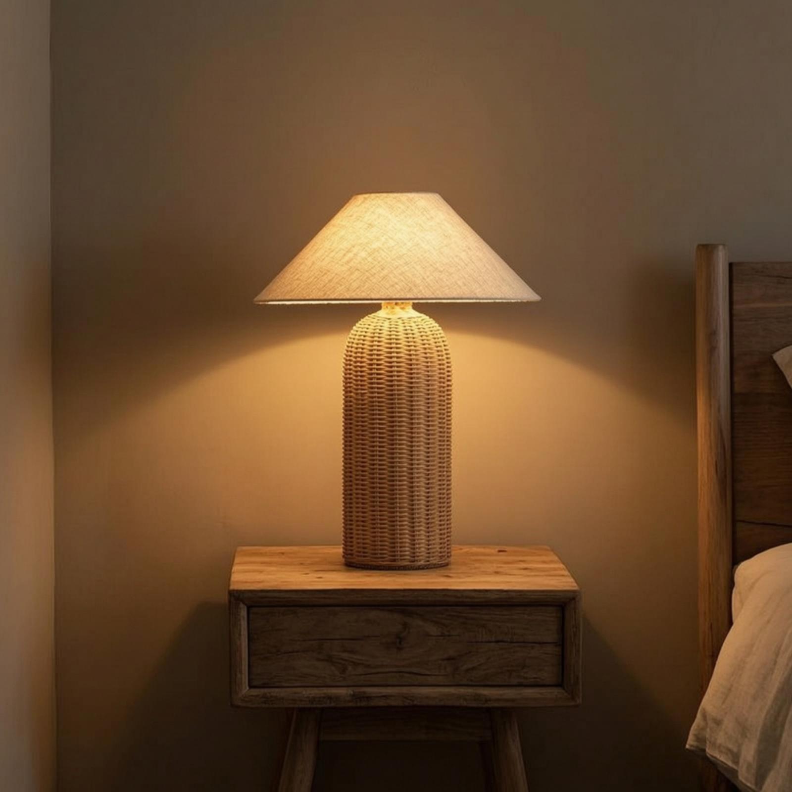 Lampu Meja Samping Tempat Tidu - Lighting Decor Bedroom ulasan dan harga