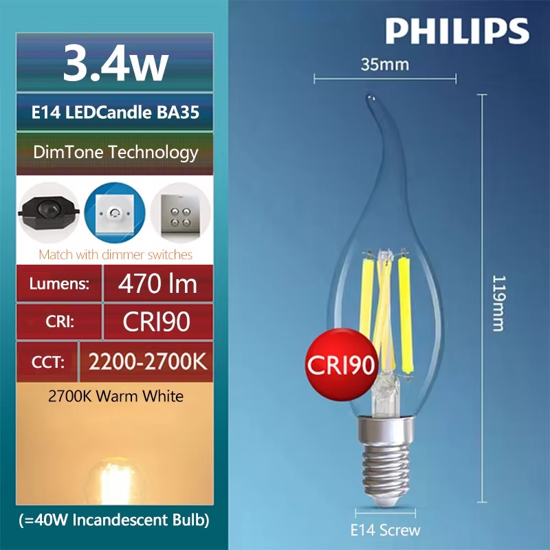 Lampu Dekoratif Philips LED ST - Philips Bulb Led Classic ulasan dan harga