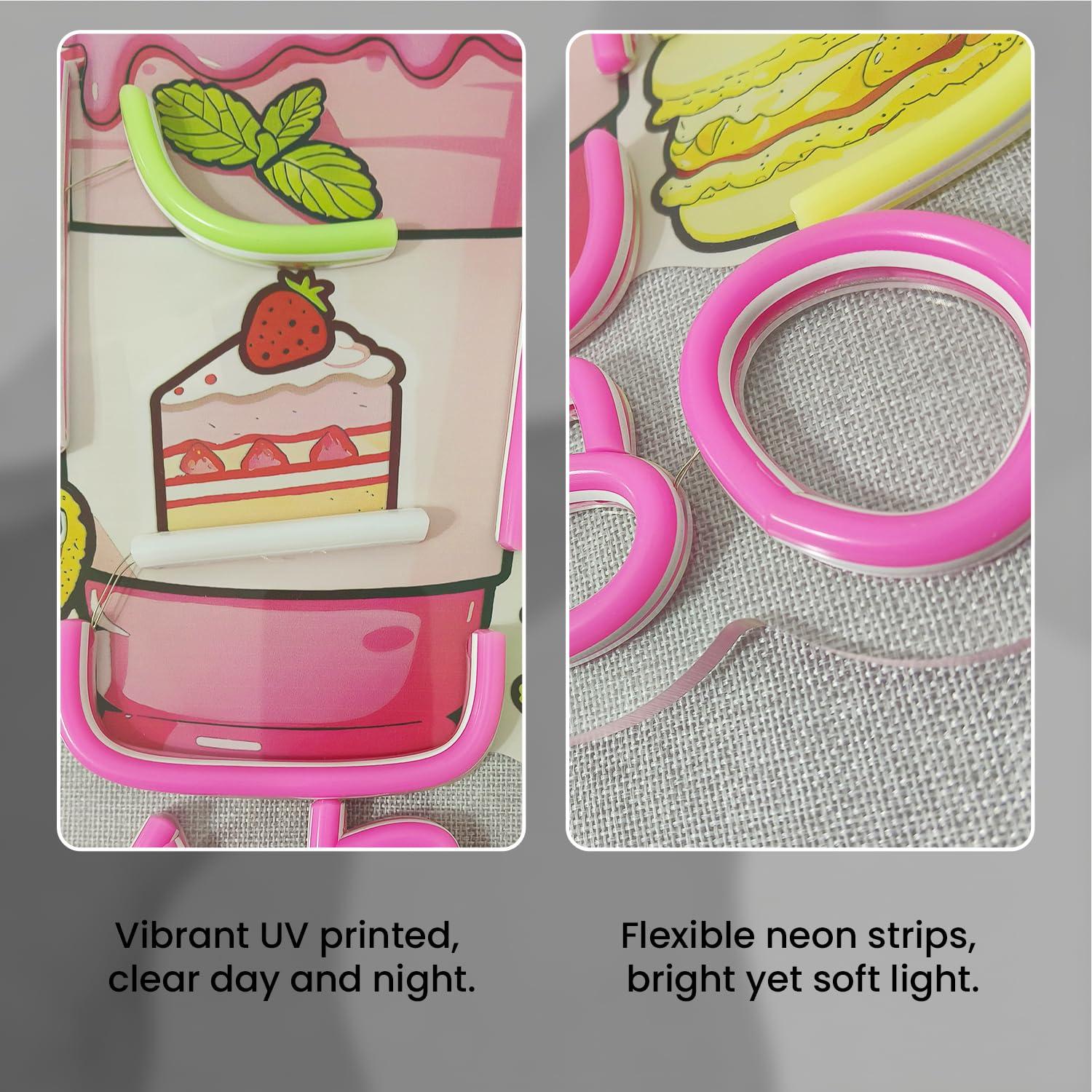 Lampu Neon Boba, Lampu Hias un - Up Lighting Decor ulasan dan harga