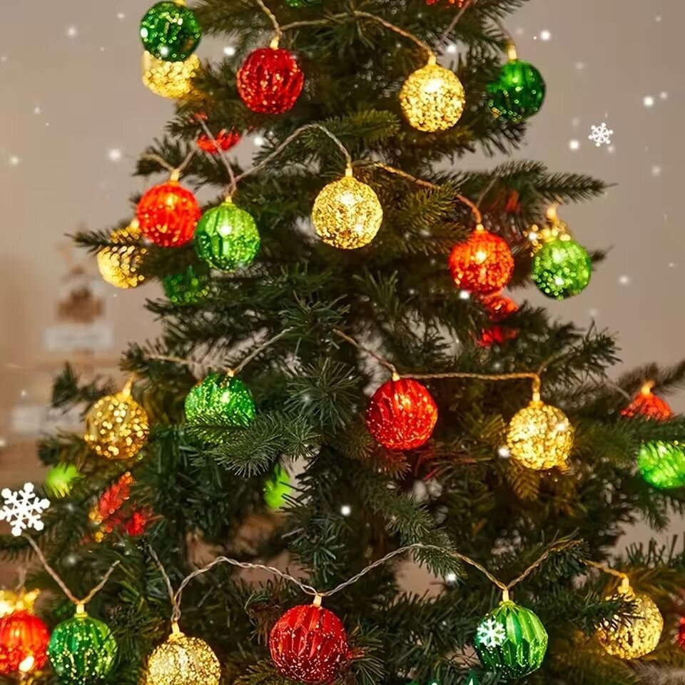 Lampu Hias Natal 1.5M 10LED Pu - Lighting Christmas Decor ulasan dan harga