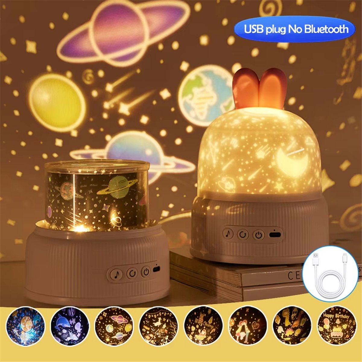 PANAS! Lampu Proyektor Malam y - Decor Lighting Lamps ulasan dan harga
